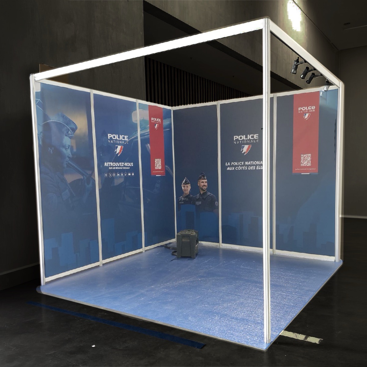 Stand prêt à monter